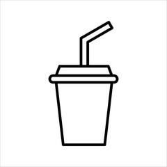Flat Drink Icon
