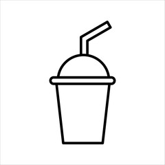 Flat Drink Icon