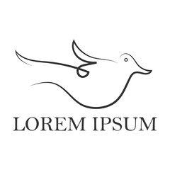 Bird Demo Logo Design Vector File