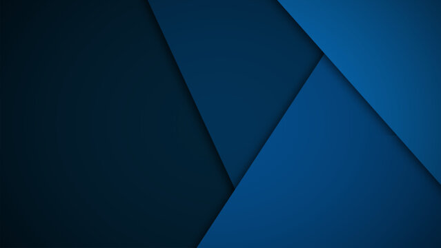 Abstract blue lines background, Modern blue shapes background design. Blue rectangles background