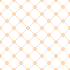 Seamless abstract pattern of arbitrary elements for texture, textiles, packaging, simple backgrounds and creative design. The illustration is color-editable