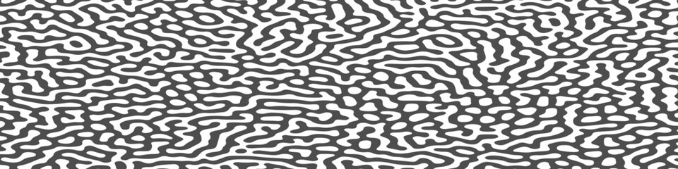 Abstract modern pattern of arbitrary deformed figures. Vector illustration for textures, textiles, prints and simple backgrounds