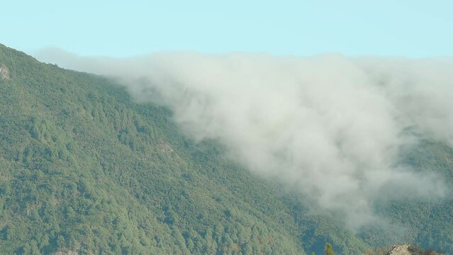 La Palma Mountains Fog Timelapse HD 02