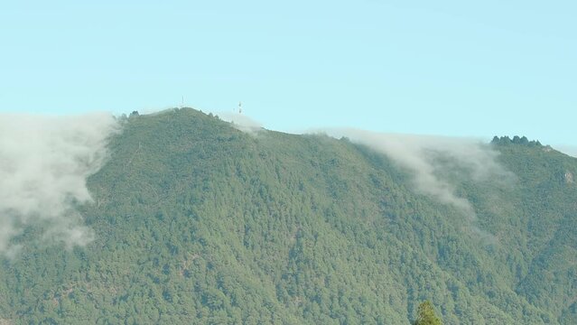 La Palma Mountains Fog Timelapse HD 03