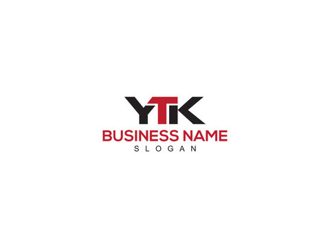 YTK, ytk Colorful Letter Logo Icon Design
