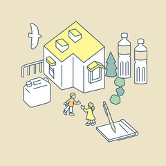 防災など生活を見直す機会