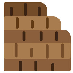 Brick Flat Icon