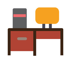 Workplace Flat Icon