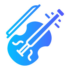 violin gradient icon © Barudak Lier