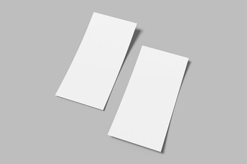 Dl Flyer Blank Mockup