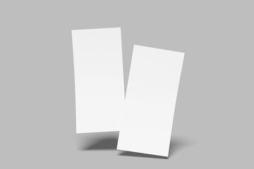 Dl Flyer Blank Mockup