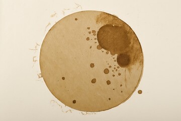 coffee stains on old paper