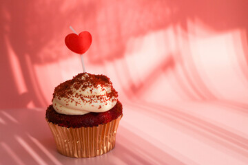 Red Velvet Cup Cake for Valentine's Day