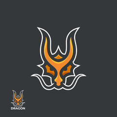 Mascot Dragon Logo