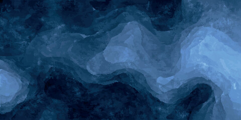 abstract colored nostalgic brush stroke grunge effect blended dark blue ash blue gray gradient background	
