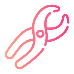 dental gradient icon