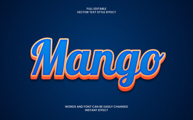 Mango Text Effect 