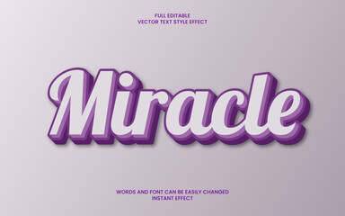 Miracle Text Effect 
