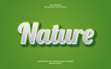 Nature Text Effect 