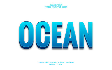 Ocean Text Effect 
