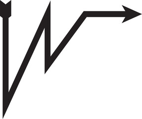 arrow bow symbol illustration