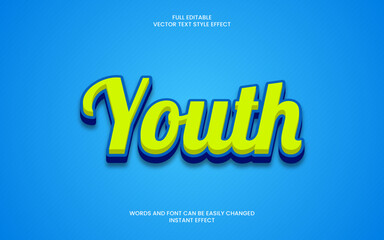 Youth Text Effect 