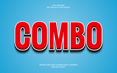 Combo Text Effect 