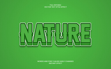 Nature Text Effect 