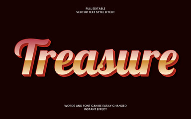Treasure Text Effect 