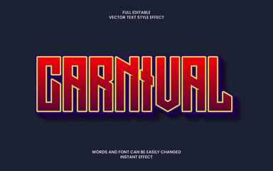 Carnival Text Effect 