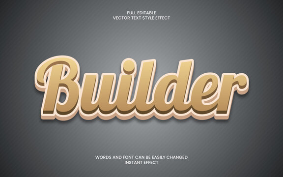 Builder Text Effect 