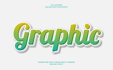 Graphic Text Effect 