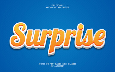 Surprise Text Effect 