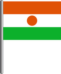 Niger flag 67