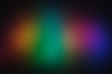 Textura de fondo degradado granulado desenfocado abstracto colorido. Efecto de ruido suave de grano digital con colores. Retro vintage de falla VHS