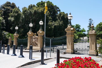 Tor zum Government House in Melbourne © Falko Göthel