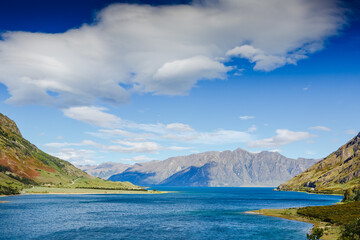 Lake wanaka and Mt Aspiring, new zealand