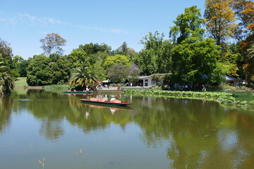 Fototapeta na wymiar Königlich Botanischer Garten in Melbourne