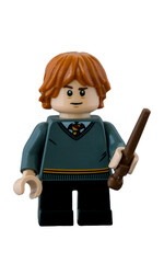 Obraz premium Dortmund - Deutschland 8. Februar 2023 Lego Minifigur Ron aus Harry Potter