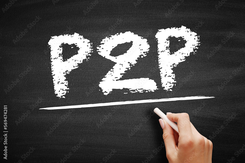 Poster p2p peer-to-peer networking - distributed application architecture that partitions tasks or workload