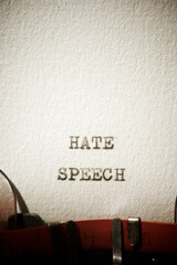 Hate speech text