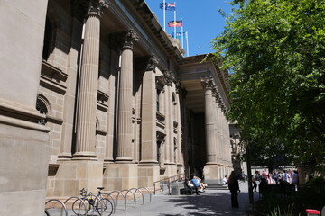 Victoria Library in Melbourne Staatsbibliothek
