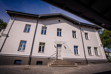 A beautiful two story estate home