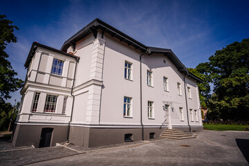 A beautiful two story estate home