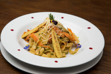 Plato de comida típica del Perú, en las fotos se puede apreciar el Arte Culinario en el Perú.