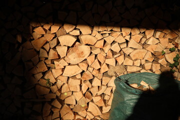 Holzvorrat © Klaus Eppele