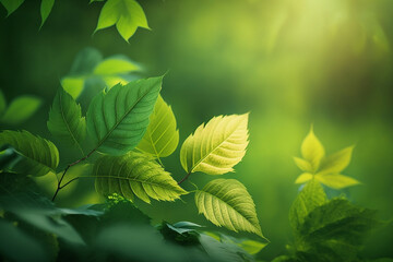 Fototapeta na wymiar Beautiful natural plant leaf wallpaper background