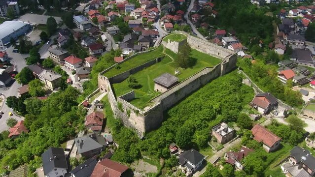 Fortress in Jajce - Bosnia