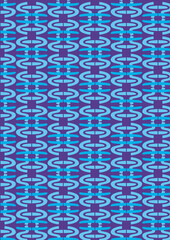 seamless blue pattern