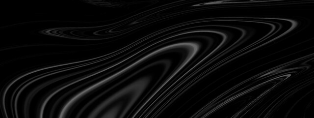 Luxurious black liquid marble surfaces design. fluid abstract paint background. close-up fragment of acrylic painting on canvas.